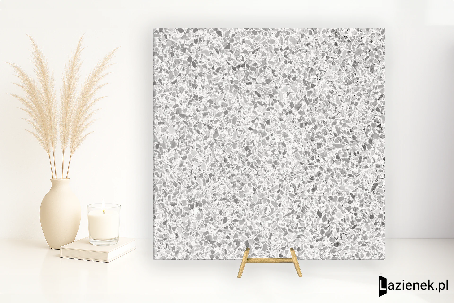 Casalgrande Padana Terrazzo Pearl błyszcząca 60x60 cm gr. 9 mm - płytka rektyfikowana/12950030